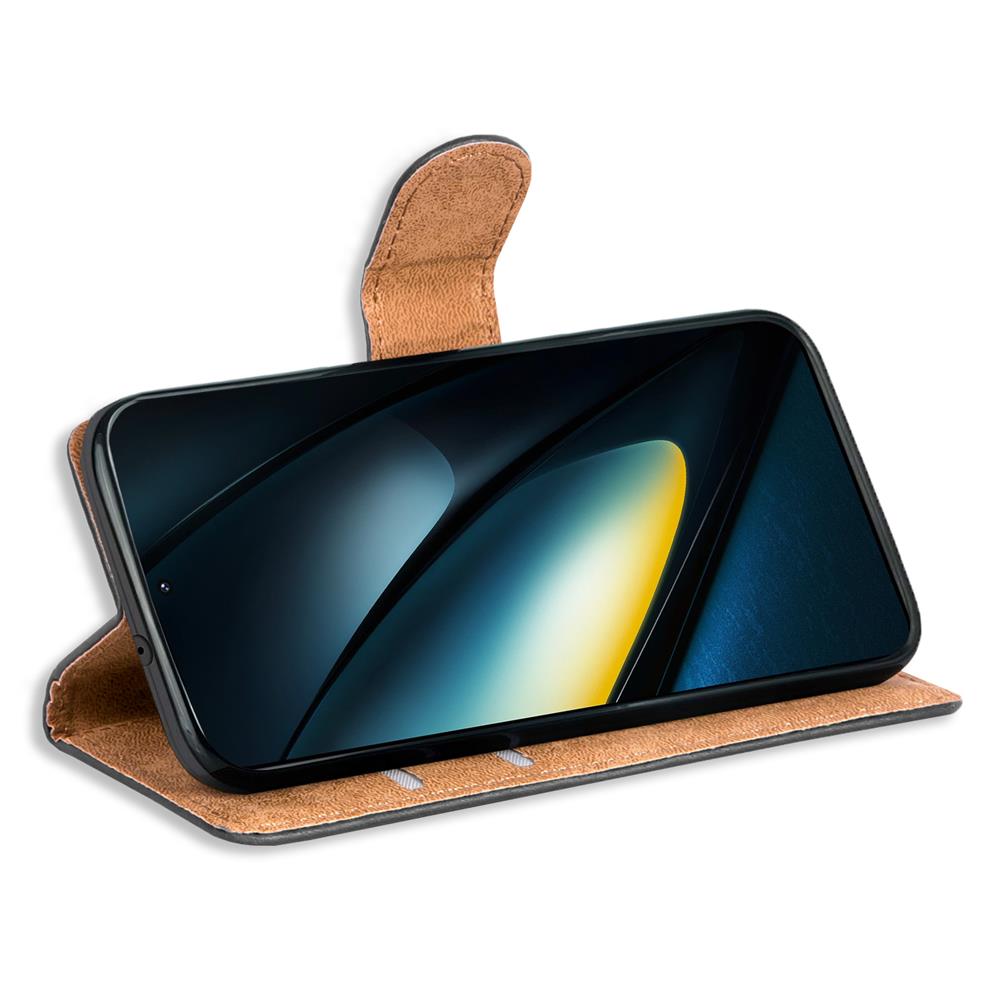 Basic Wallet für Xiaomi Poco F6 Pro in Schwarz