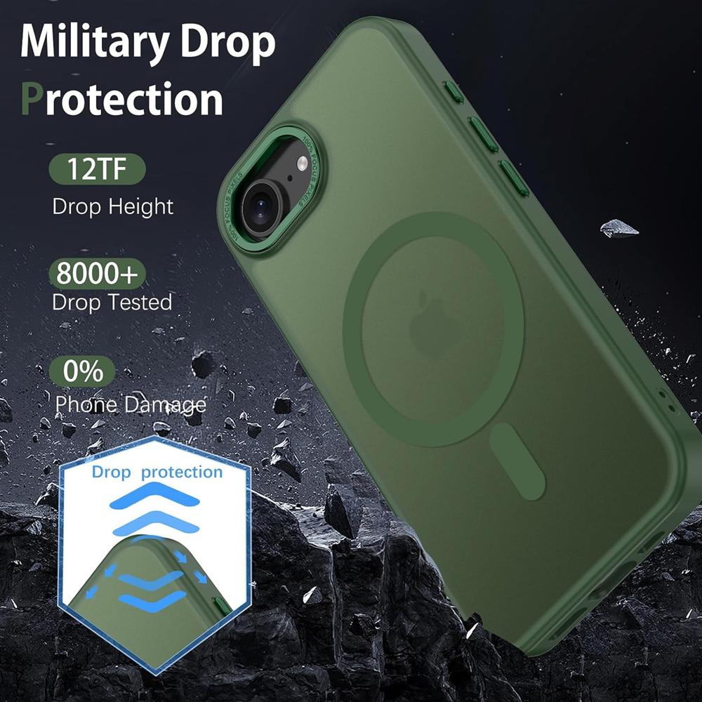 Frame Case für Apple iPhone 17e in Grün