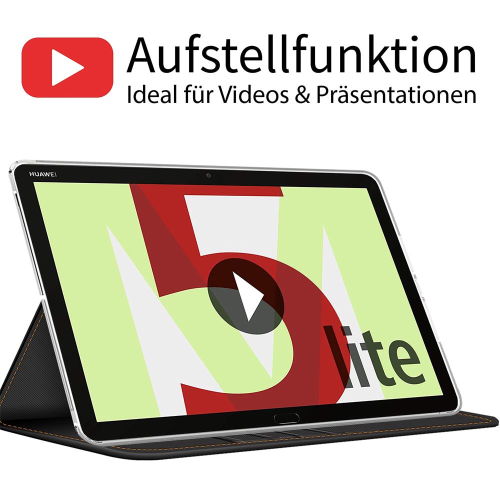 Texture Case für Huawei Mediapad M5 Lite in Grau