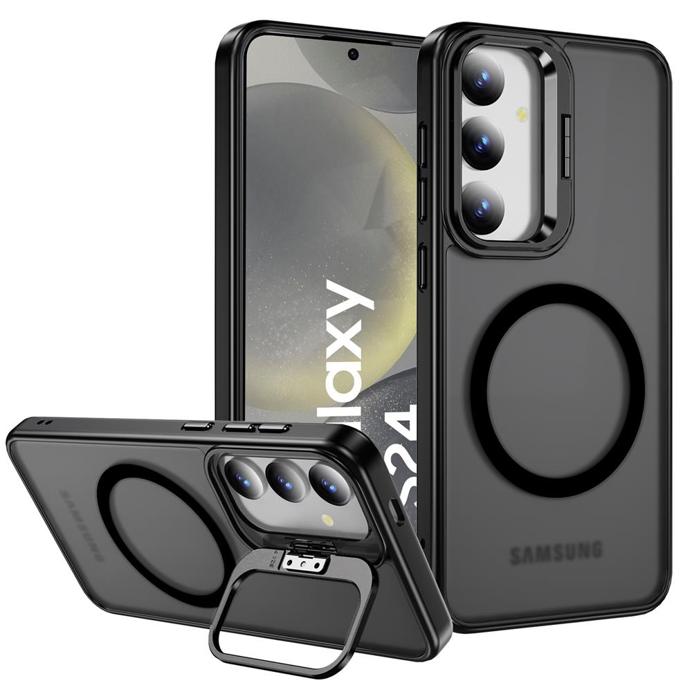 Skin MagSafe für Samsung Galaxy S24 in Schwarz