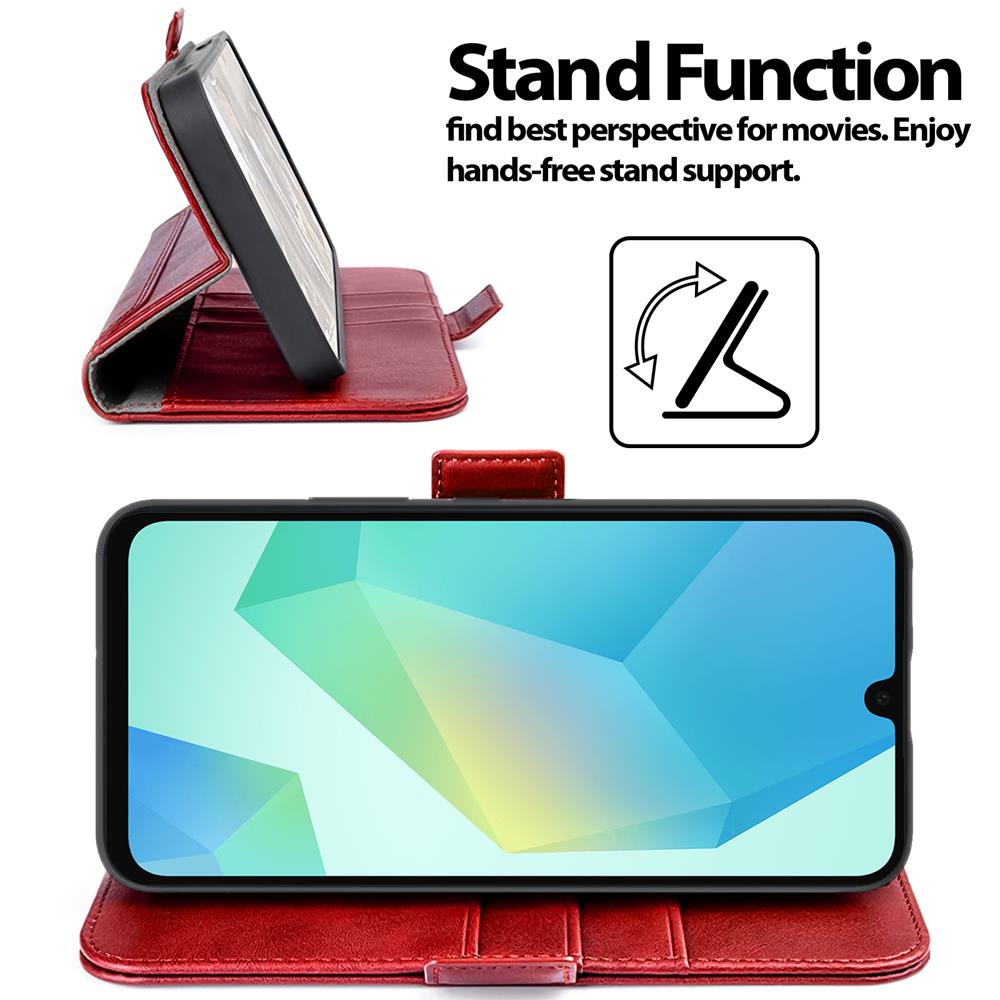 Nathy Wallet für Samsung Galaxy A26 5G in Rot