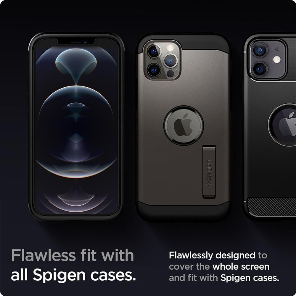 Spigen Glas 2in1 für Apple iPhone 12 / 12 Pro