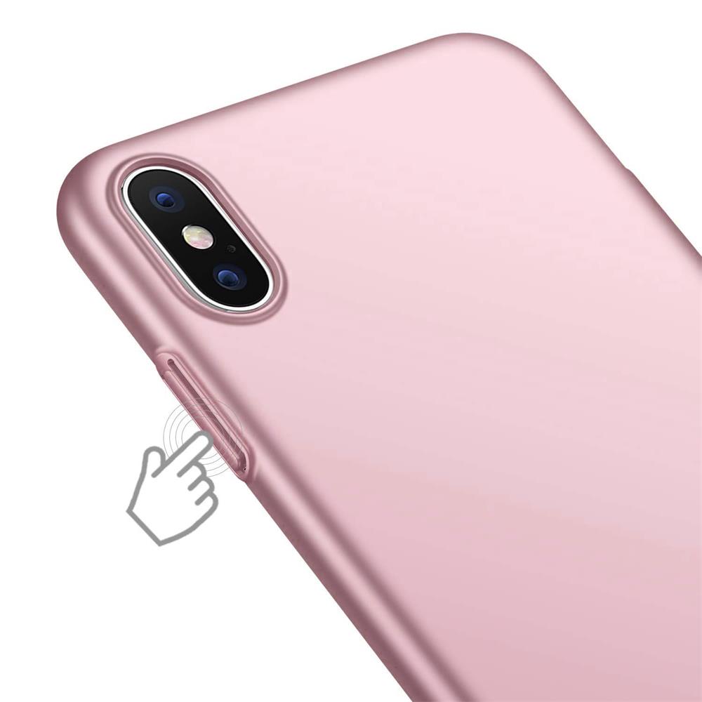Classic Plain für Apple iPhone XS Max in Rosegold