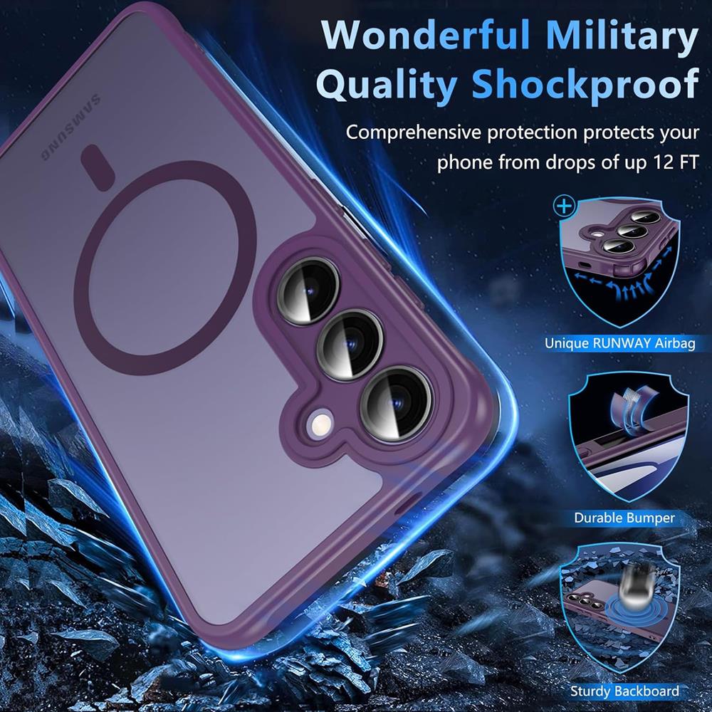 Zoya TPU für Samsung Galaxy S25 FE in Lila