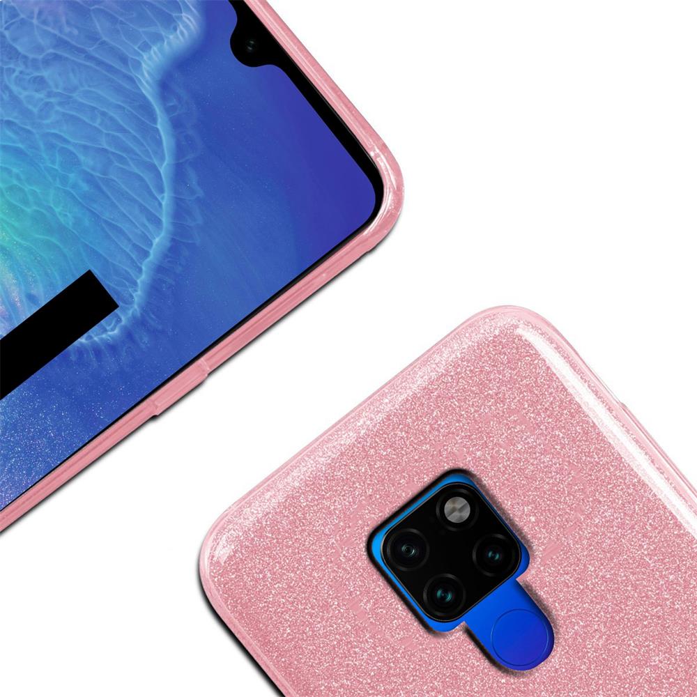 Shiny TPU für Huawei Mate 20 in Rosegold