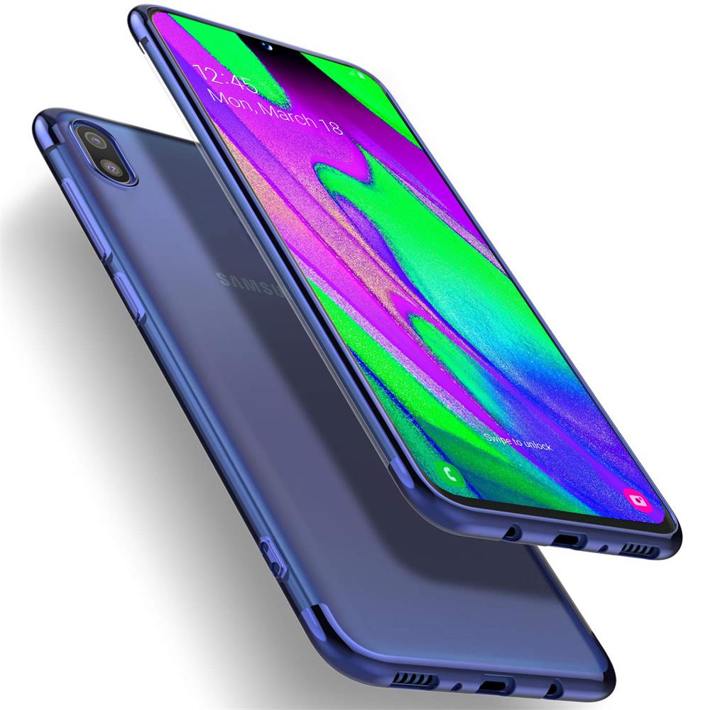 Zero Edge Color für Samsung Galaxy A10 in Blau
