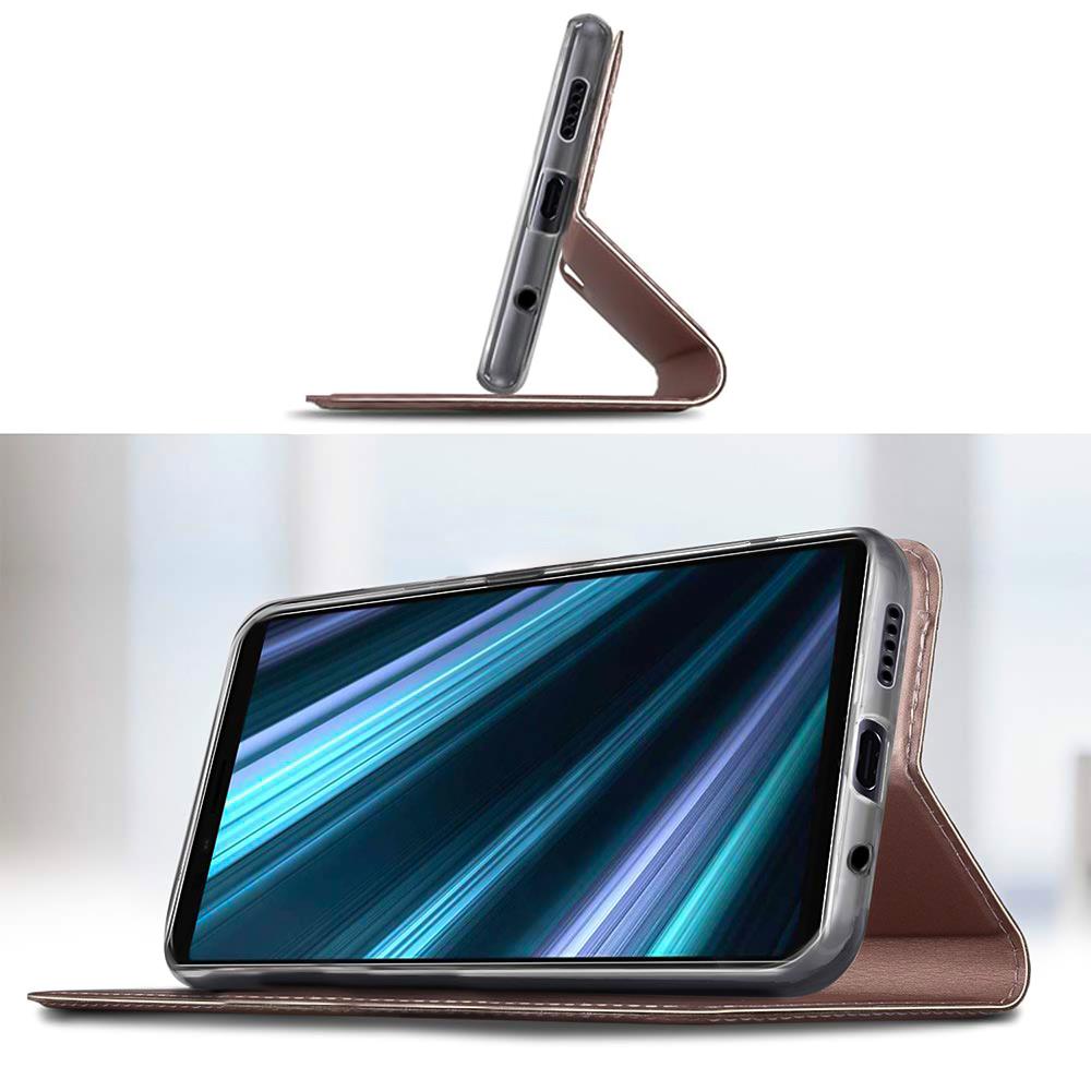 Electroplated Flip für Sony Xperia 5 V in Rosegold