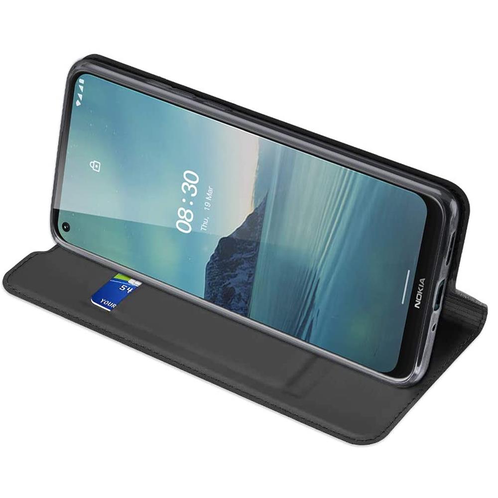 Electroplated Flip für Nokia 3.4 in Schwarz