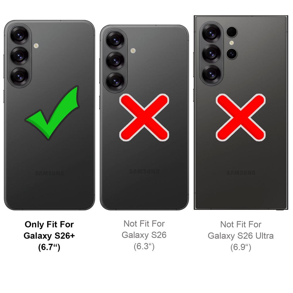 Defender Case für Samsung Galaxy S26 Plus in Schwarz