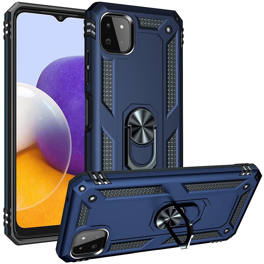 Army Case für Samsung Galaxy A22 5G in Blau