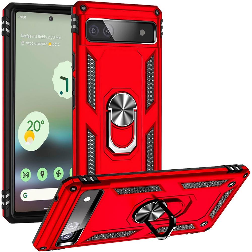 Army Case für Google Pixel 6a in Rot