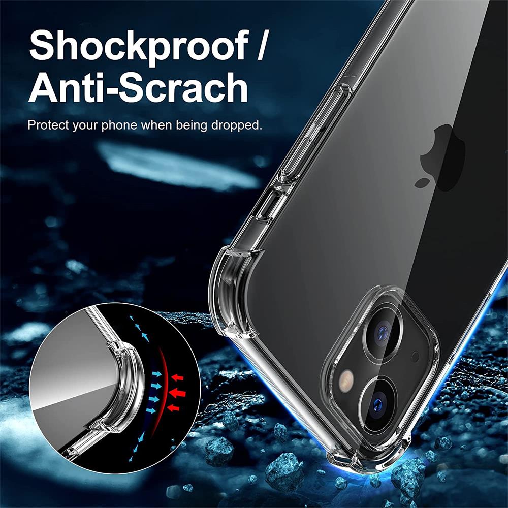 Rugged TPU für Apple iPhone 13 Mini in Transparent