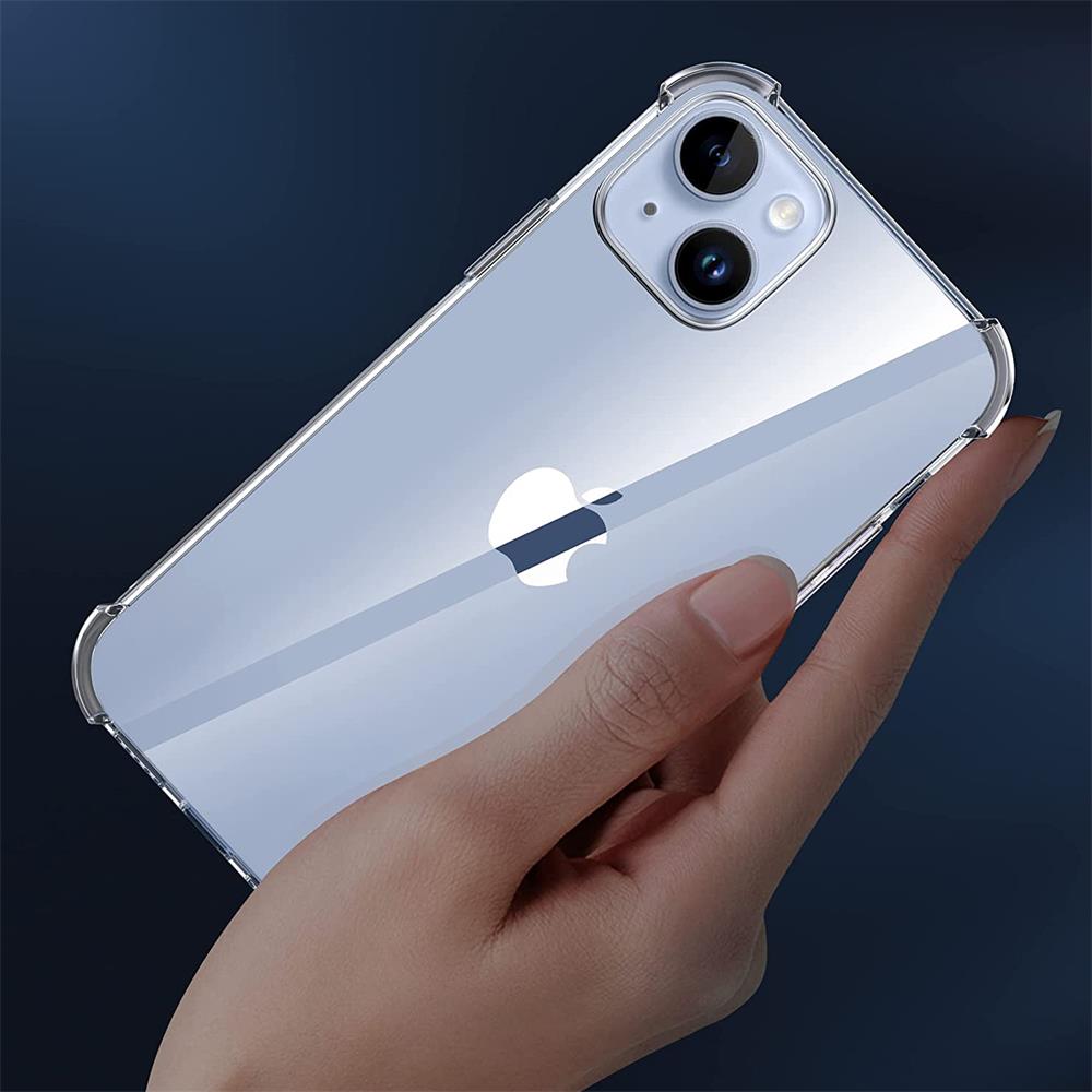 Rugged TPU für Apple iPhone 14 Plus in Transparent