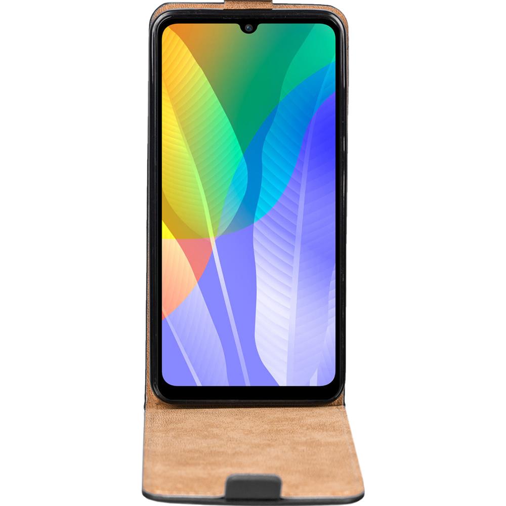 Basic Flip für Huawei Y6p in Schwarz