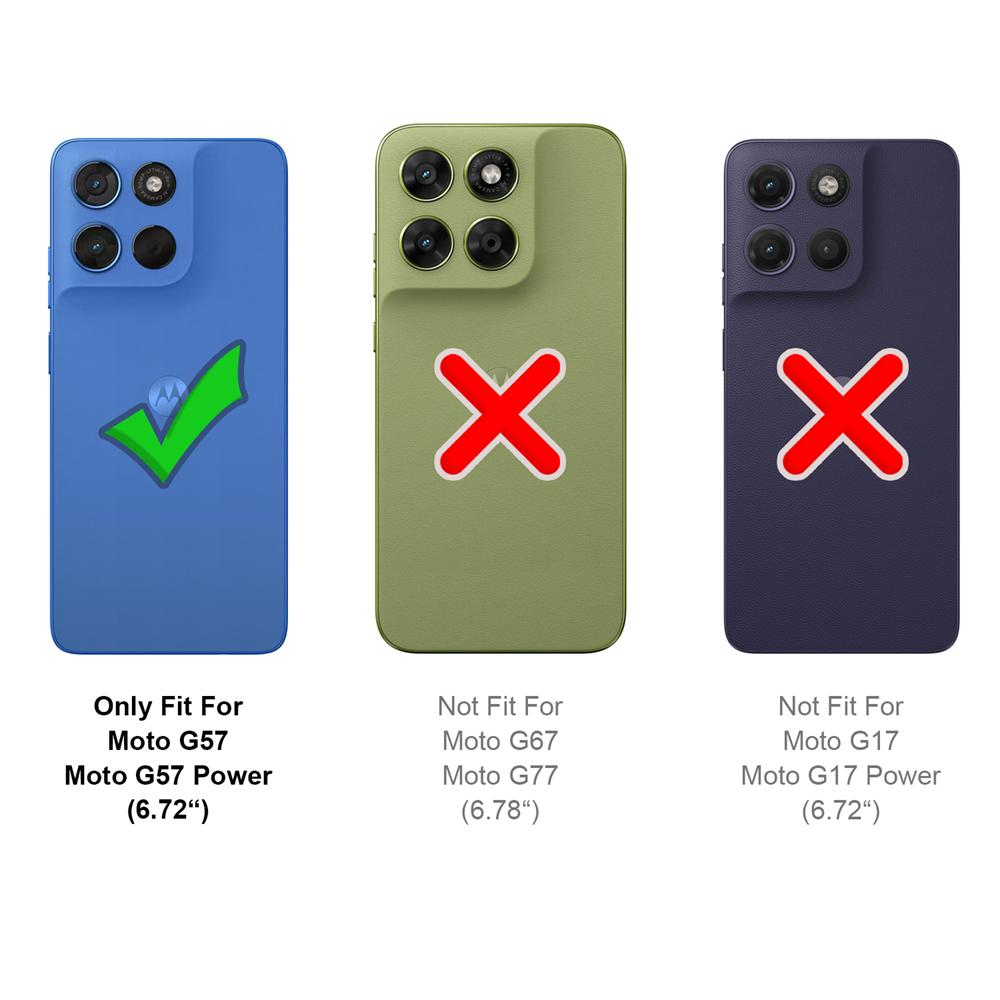 Zoya TPU für Motorola Moto G57 / G57 Power in Schwarz