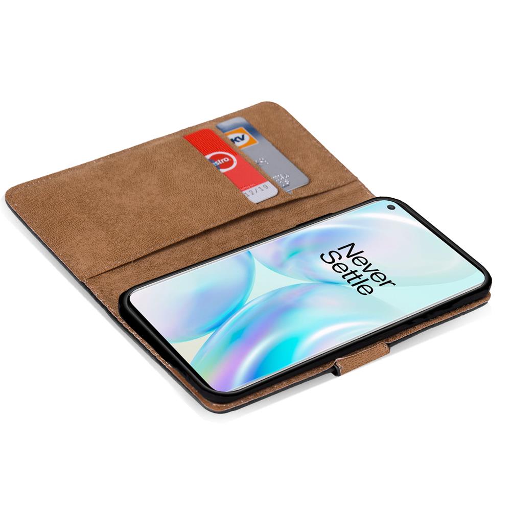 Basic Wallet für OnePlus 8 in Schwarz