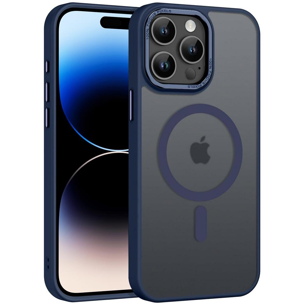 Frame Case für Apple iPhone 14 Pro Max in Blau