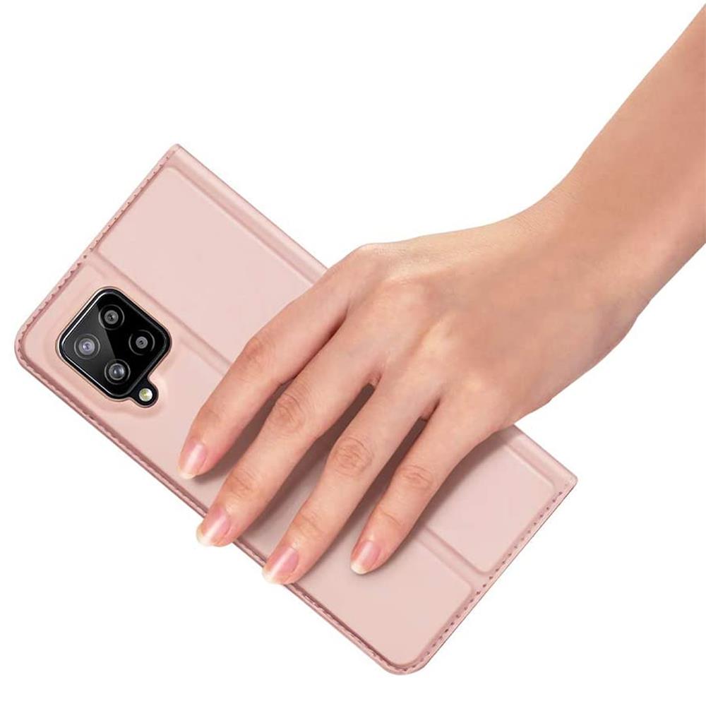 Electroplated Flip für Samsung Galaxy A42 5G in Rosegold