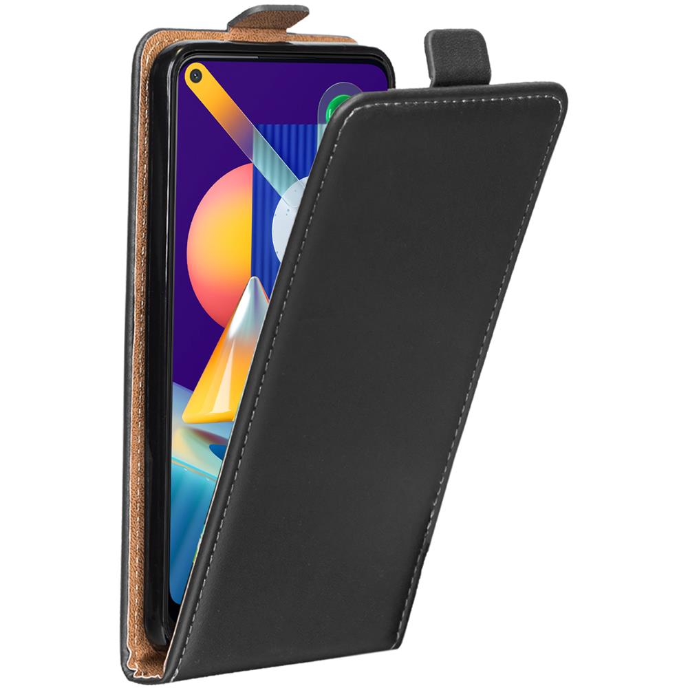 Basic Flip für Samsung Galaxy M11 in Schwarz