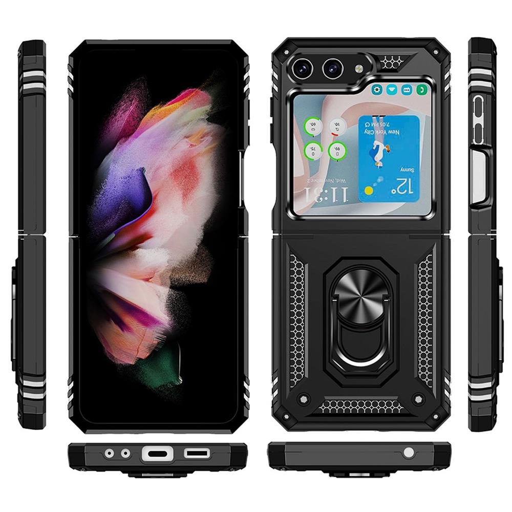 Army Case für Samsung Galaxy Z Flip 6 in Schwarz