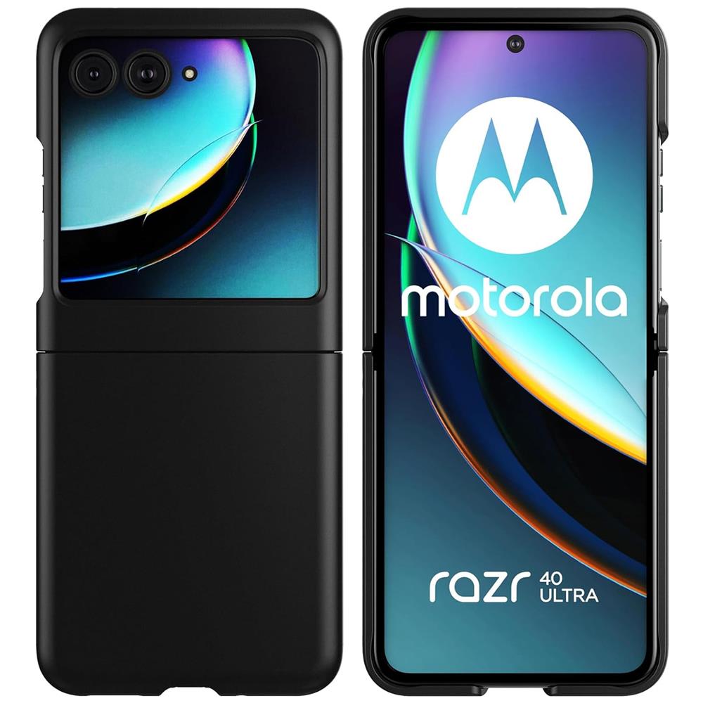 Classic TPU für Motorola Razr 40 Ultra in Schwarz