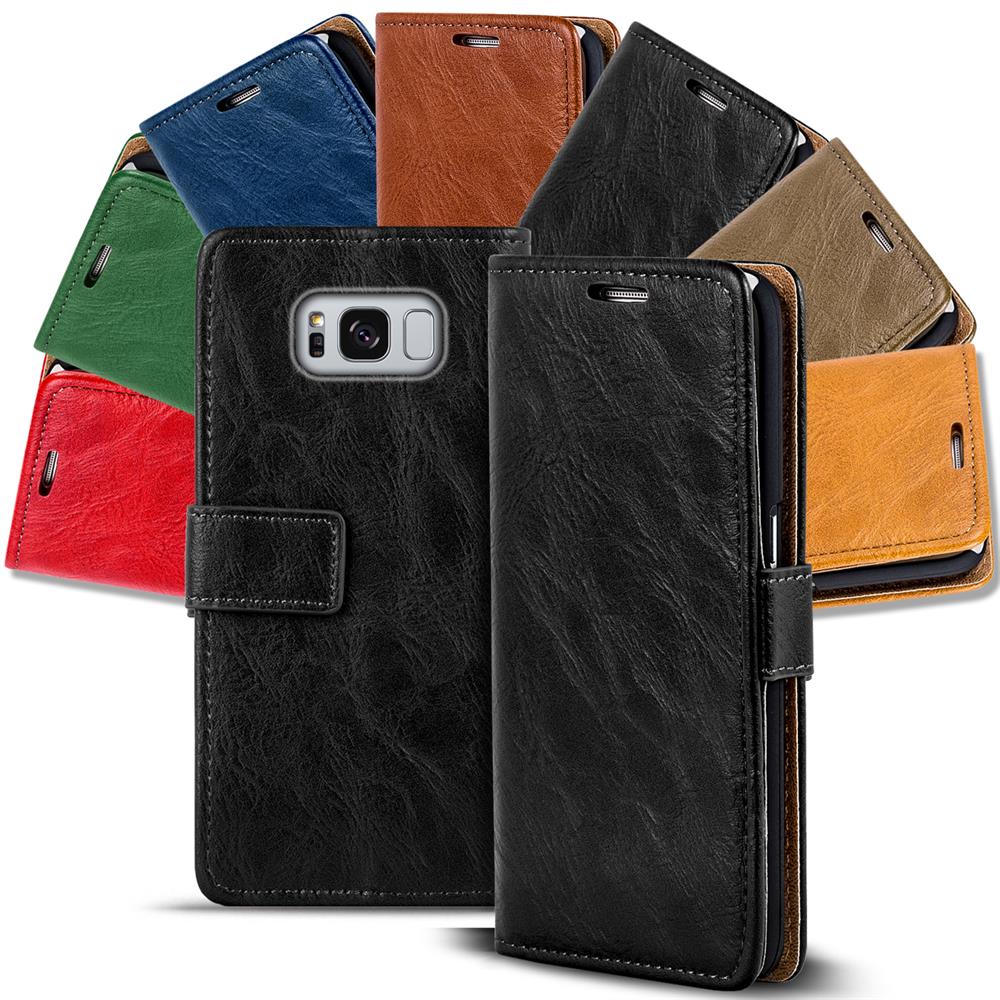 Retro Wallet für Samsung Galaxy S8 Plus