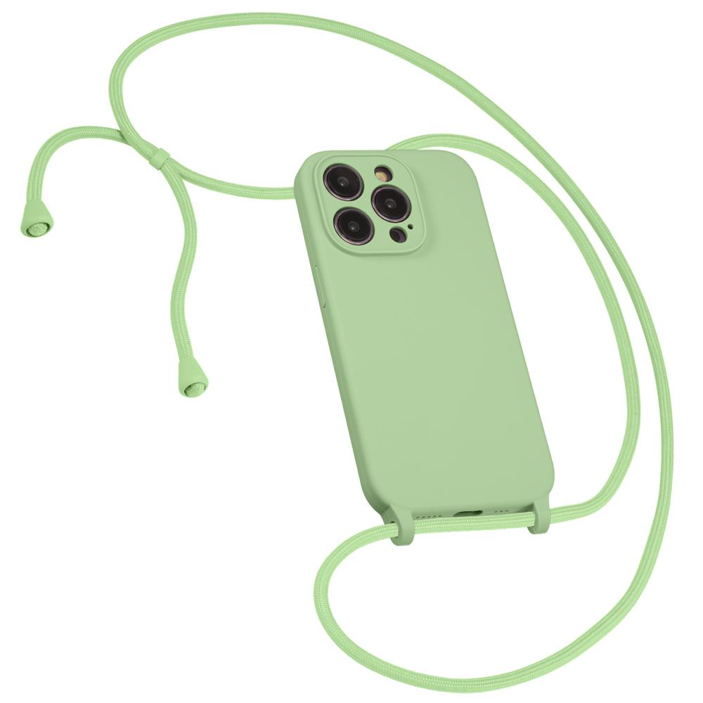 Connect Case Colour inkl. Kette für Apple iPhone 15 Pro Max in Grün