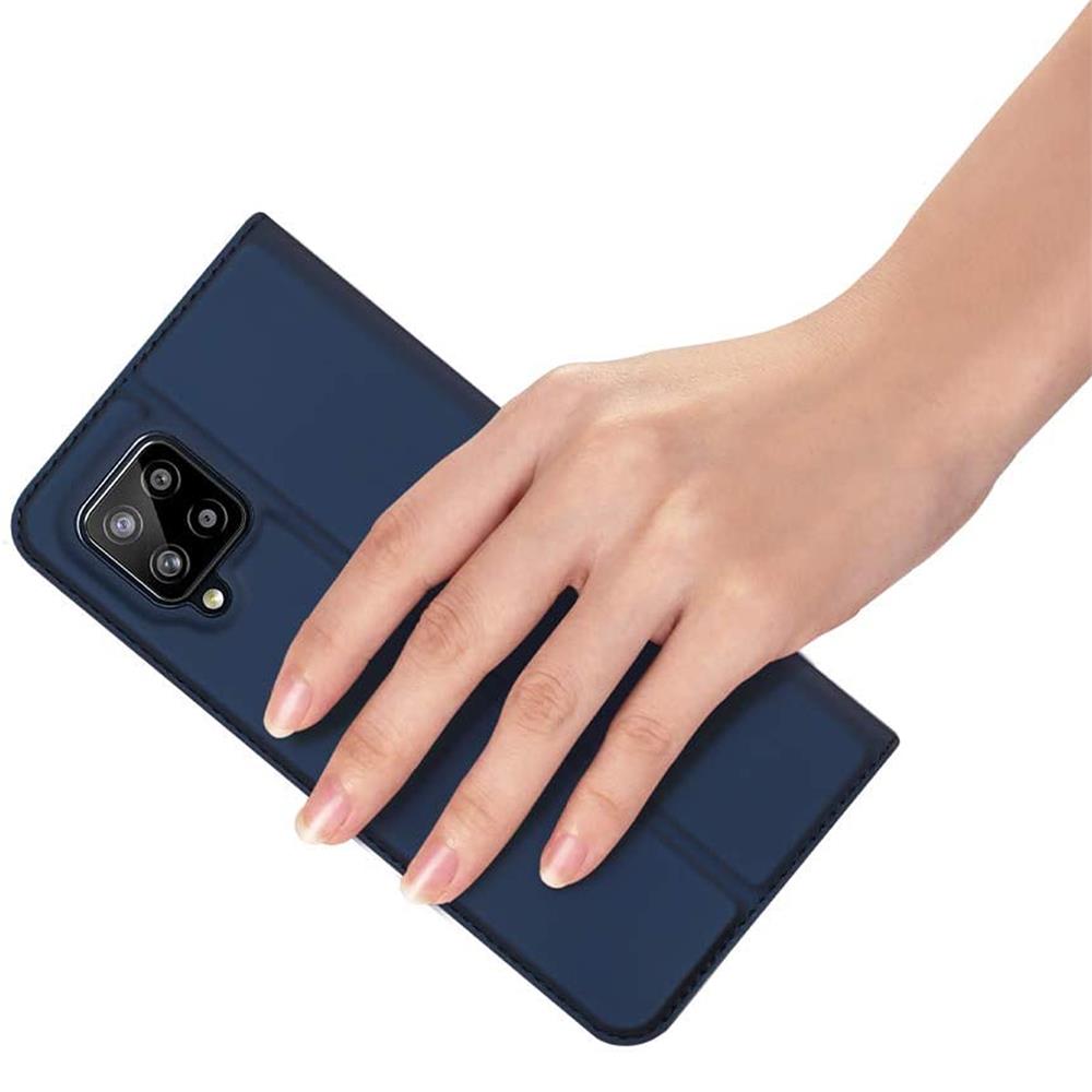 Electroplated Flip für Samsung Galaxy A42 5G in Blau