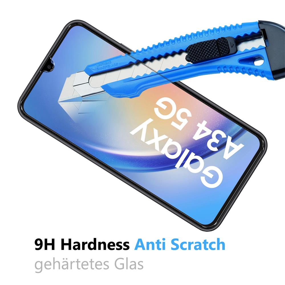 Glas 2in1 für Samsung Galaxy A34 5G