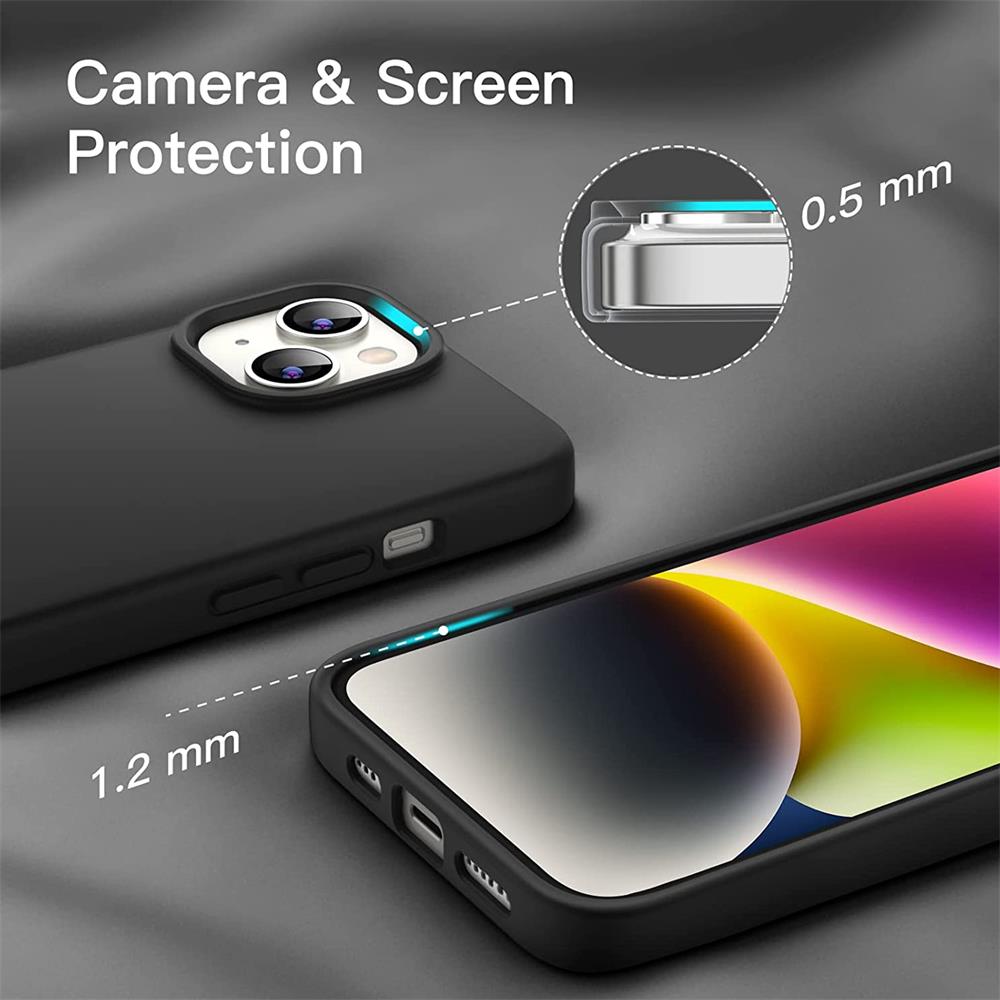 Classic TPU für Apple iPhone 15 Plus in Schwarz