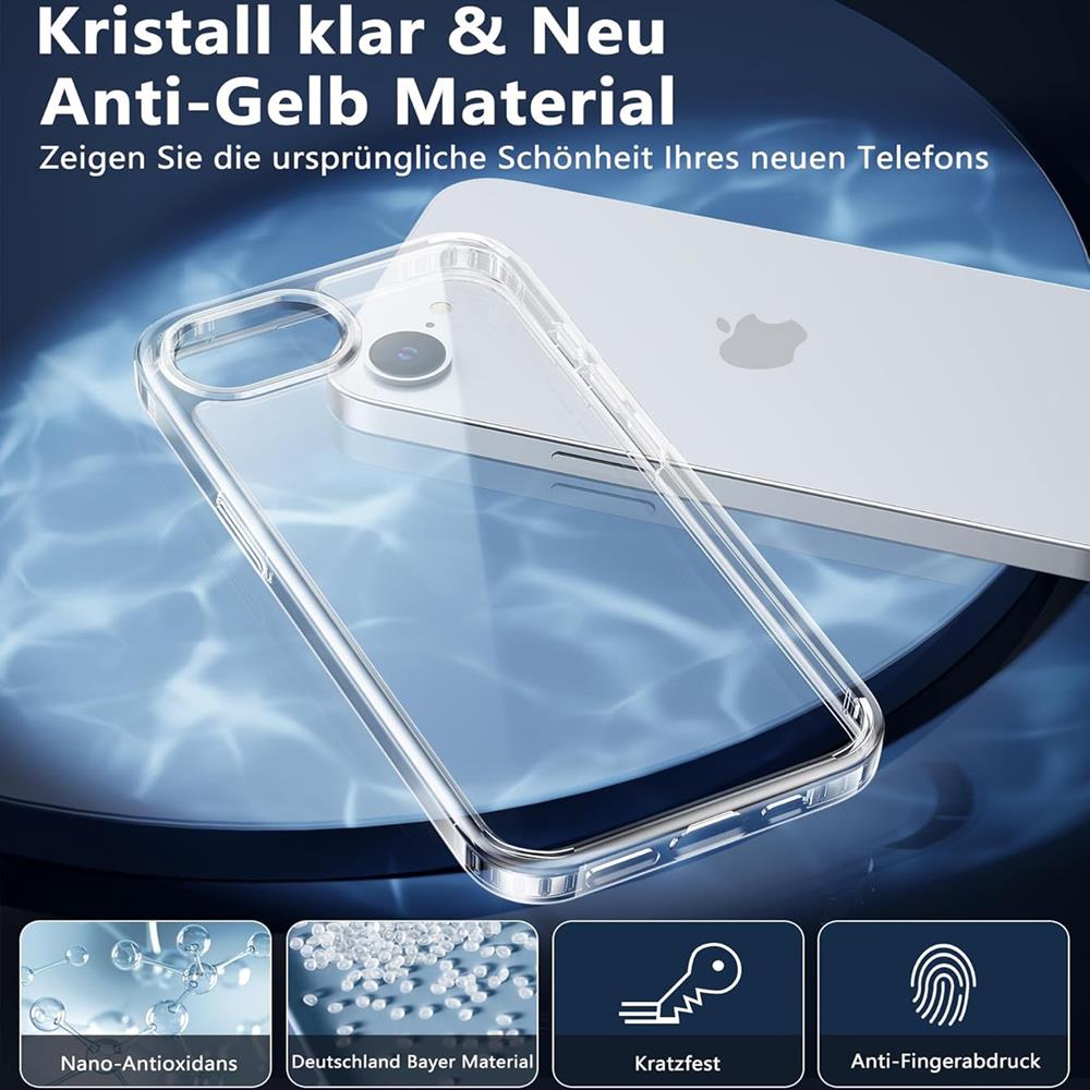 Zero für Apple iPhone 16e in Transparent