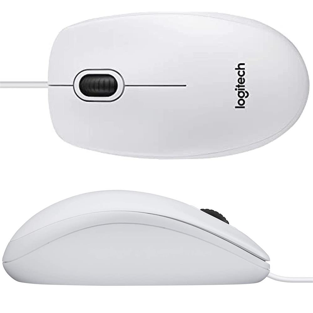 PC-Maus LOGITECH B100 in Weiss