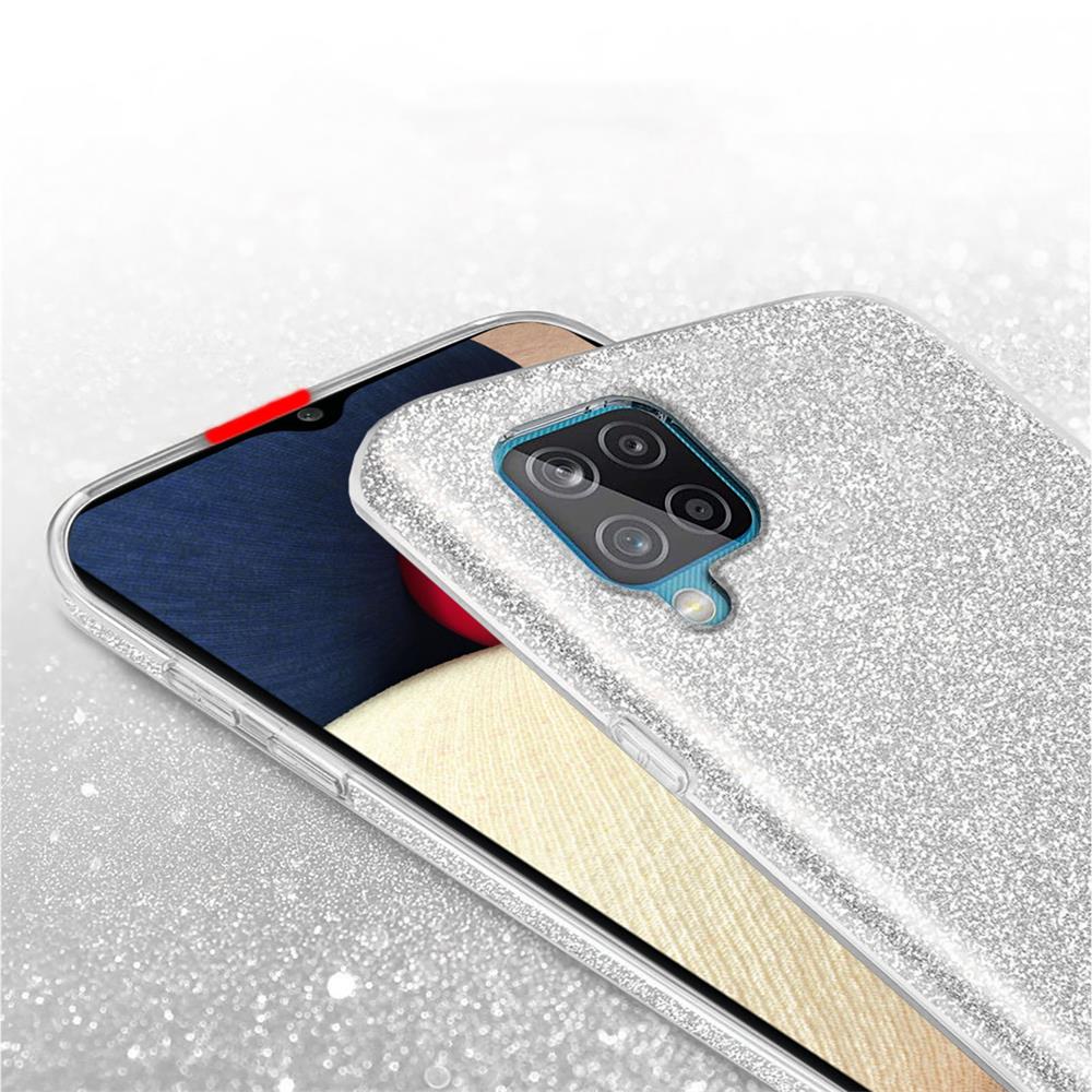 Shiny TPU für Samsung Galaxy A42 5G in Silber