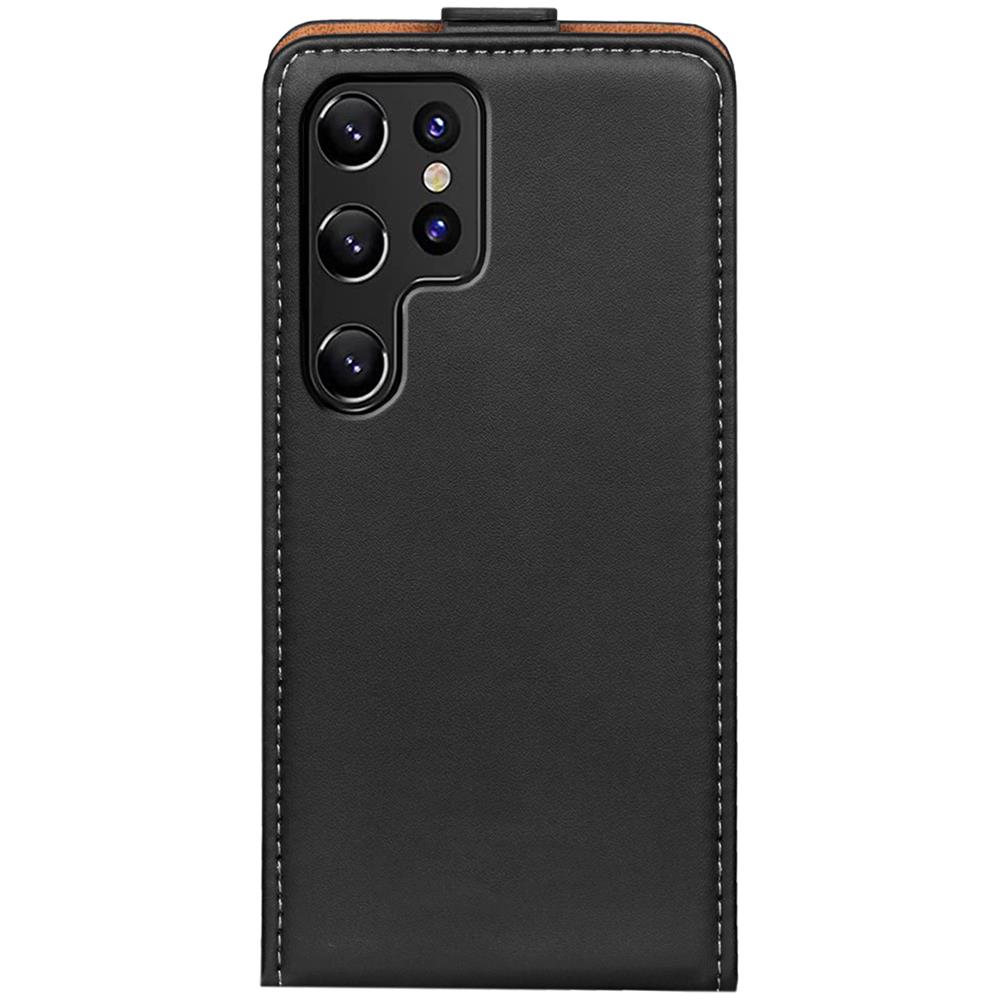 Basic Flip für Samsung Galaxy S23 Ultra in Schwarz