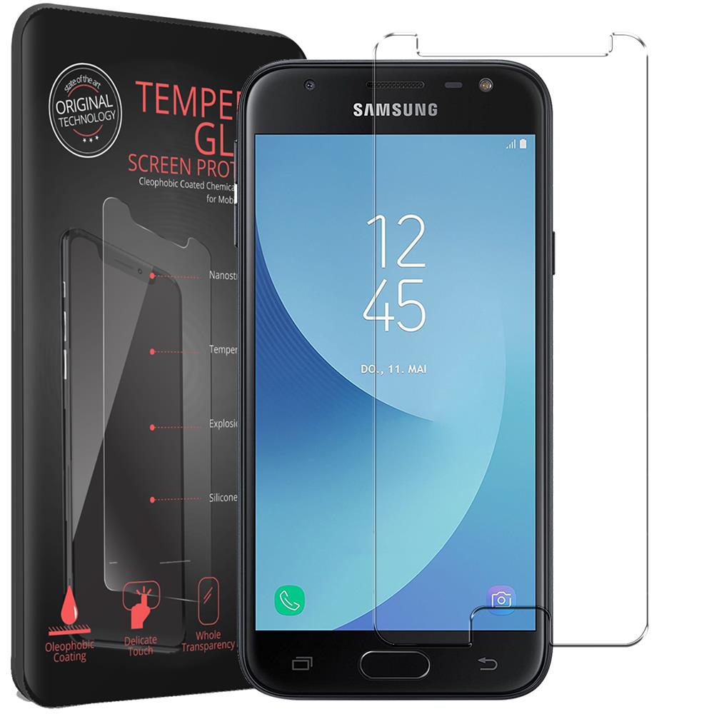 Glas 2in1 für Samsung Galaxy J3 2017