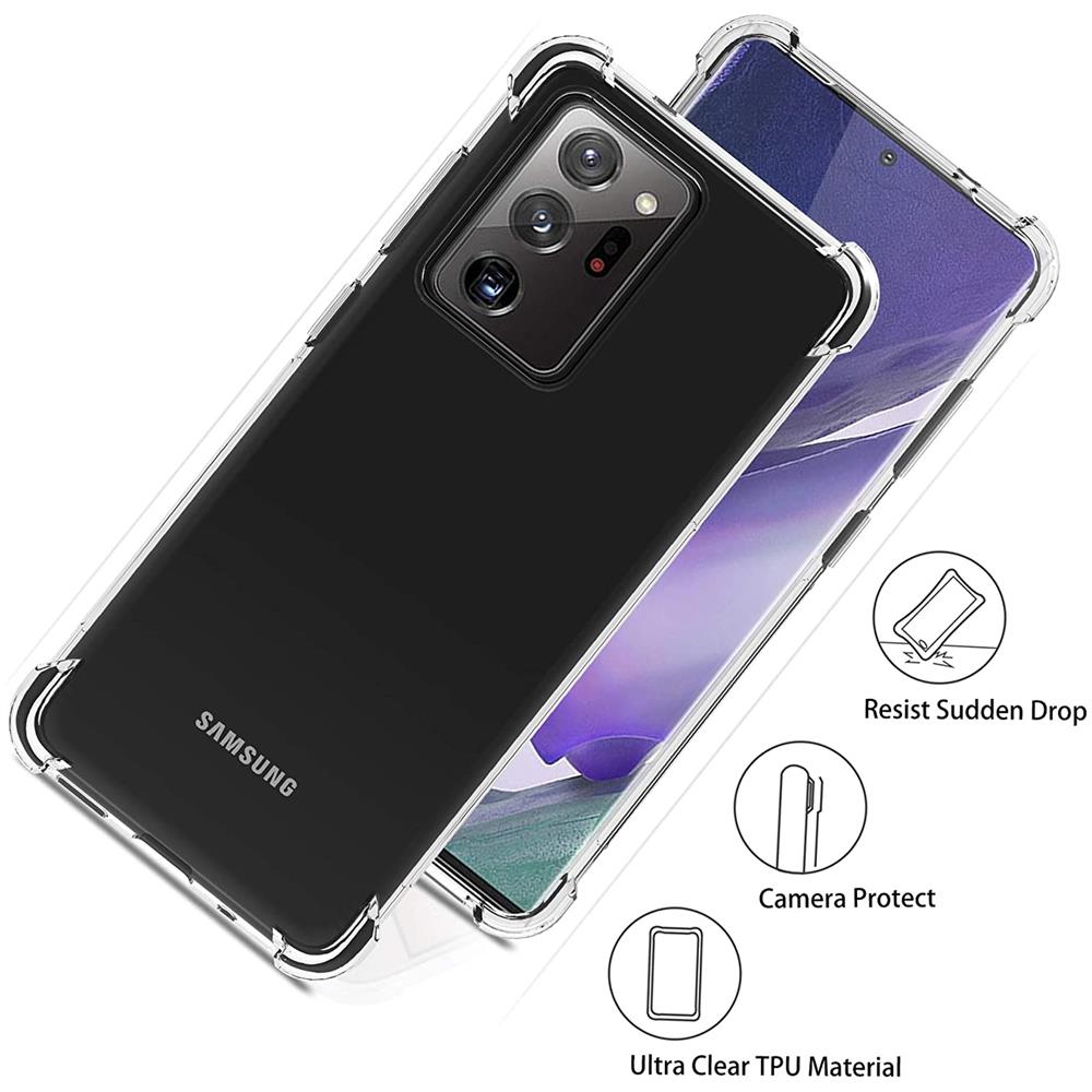 Rugged TPU für Samsung Galaxy Note 20 Ultra in Transparent