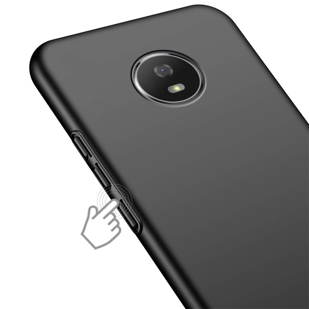 Classic Plain für Motorola/Lenovo Moto Z Play in Schwarz