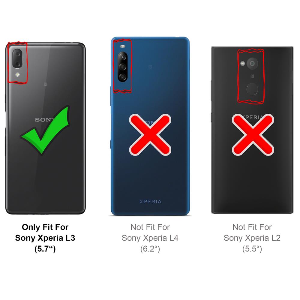 Glas 2in1 für Sony Xperia L3