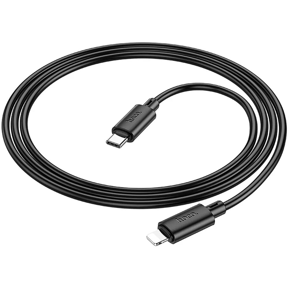 Hoco USB Kabel - X88 Typ C auf Lightning in Schwarz