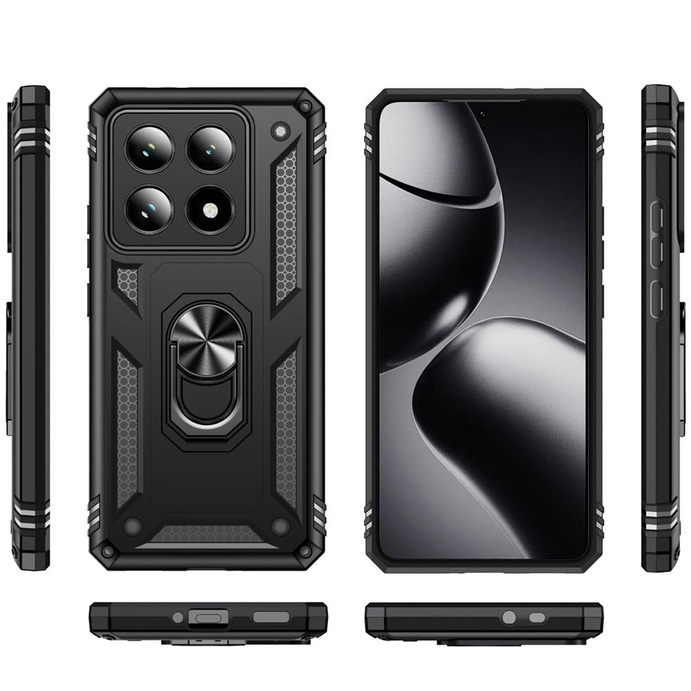 Army Case für Xiaomi 14T Pro in Schwarz