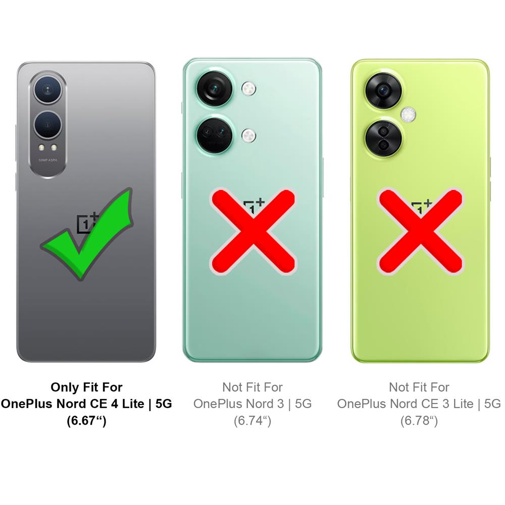 Basic Wallet für OnePlus Nord CE4 Lite 5G in Schwarz