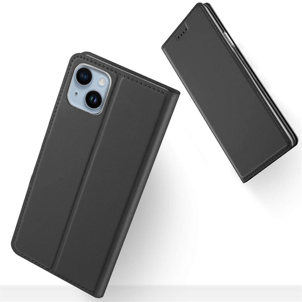 Electroplated Flip für Apple iPhone 15 Plus in Schwarz