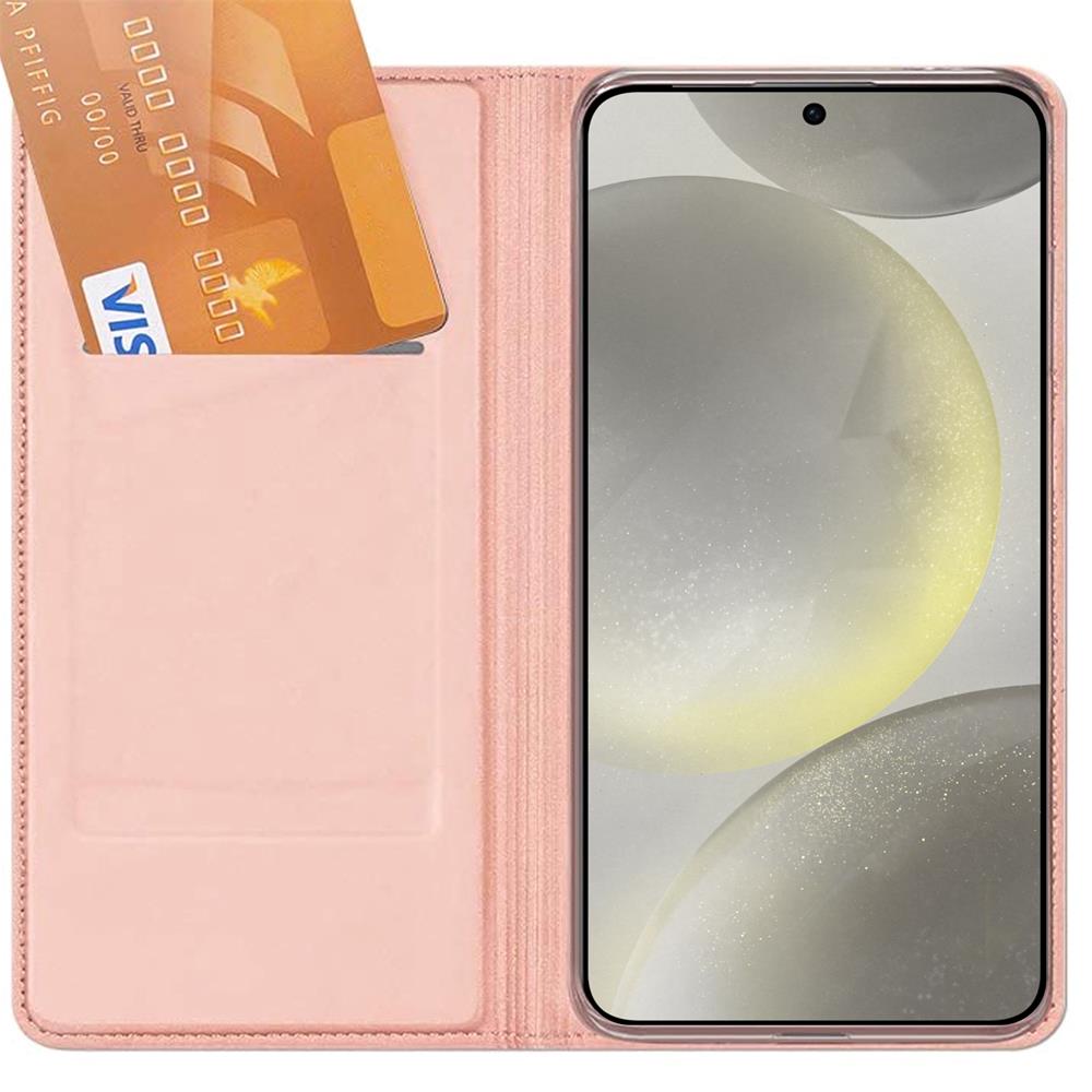 Electroplated Flip für Samsung Galaxy S24 Plus in Rosegold