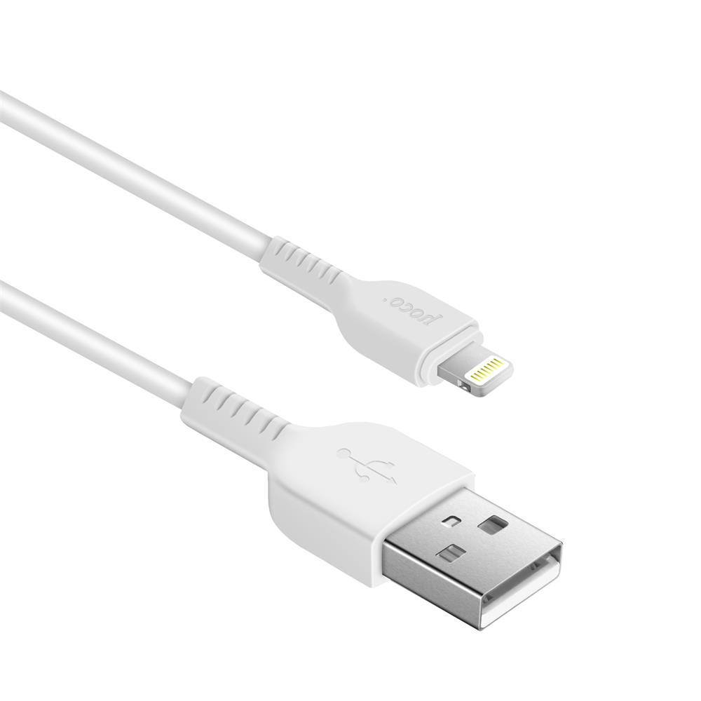 Hoco USB Kabel - X20 Lightning - 2M in Weiss