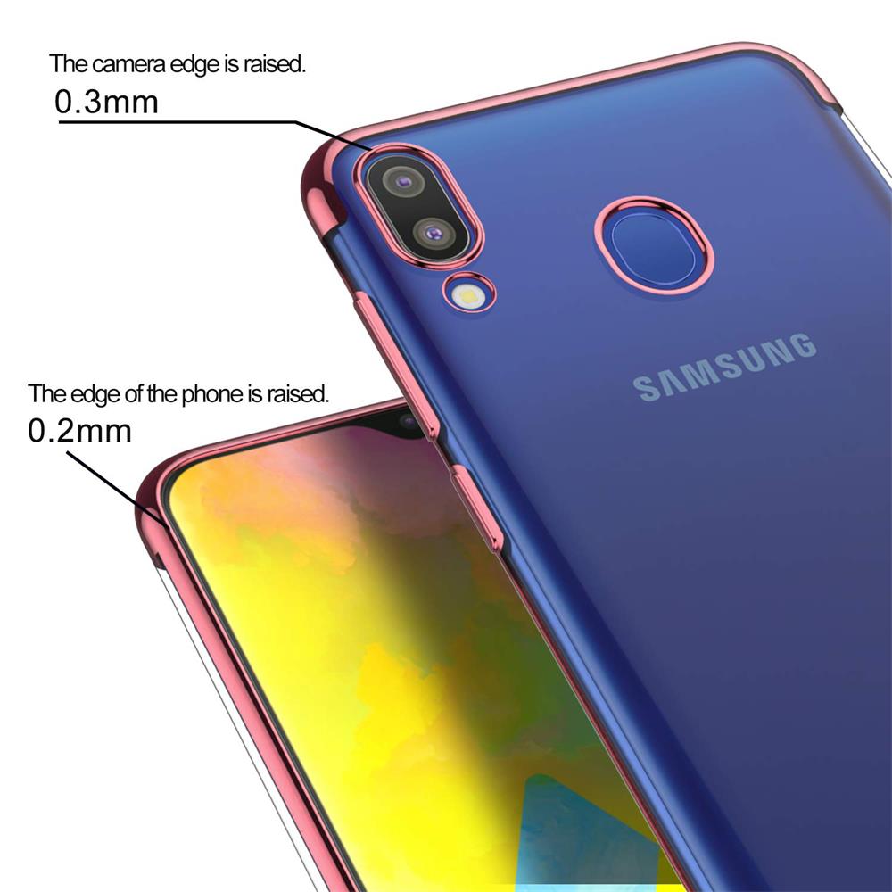 Zero Edge Color für Samsung Galaxy M20 in Rosegold