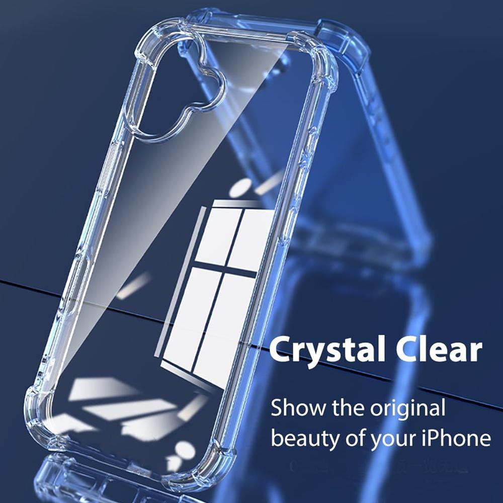 Rugged TPU für Apple iPhone 17 in Transparent