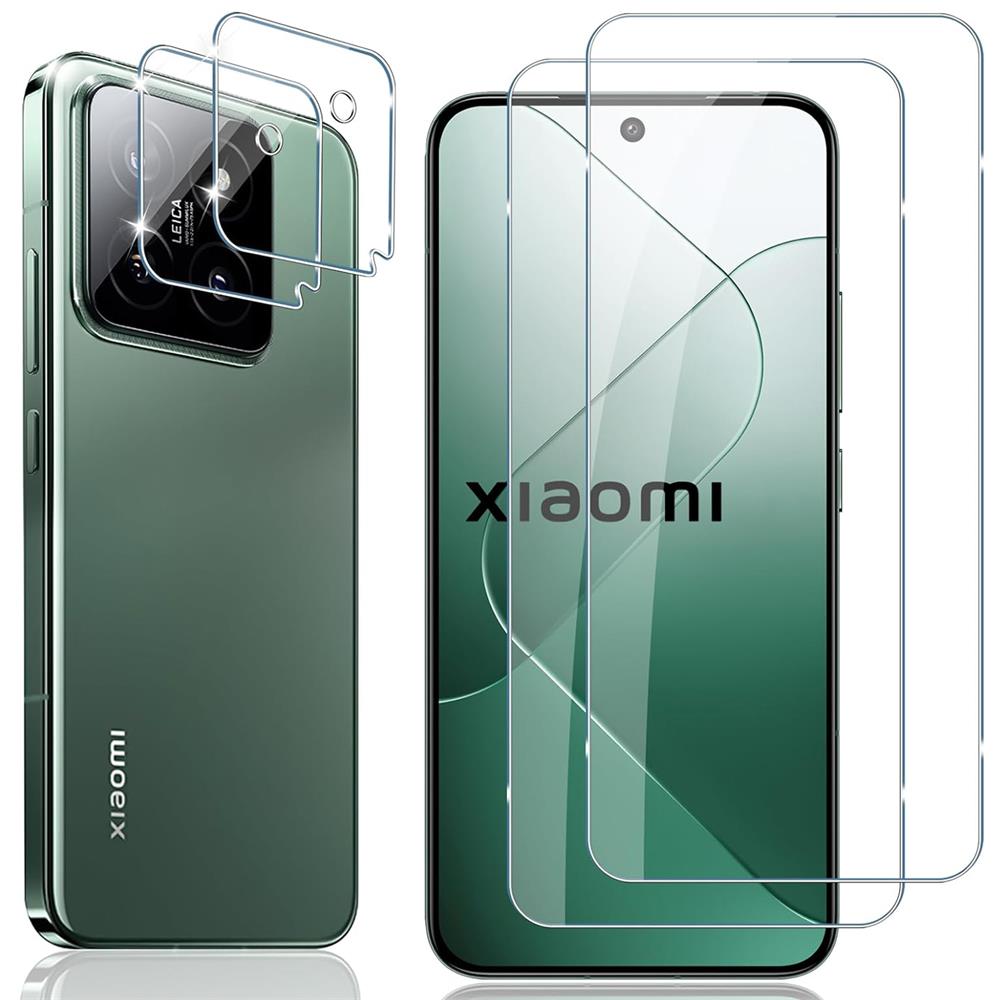 4in1 Glas Set für Xiaomi 14