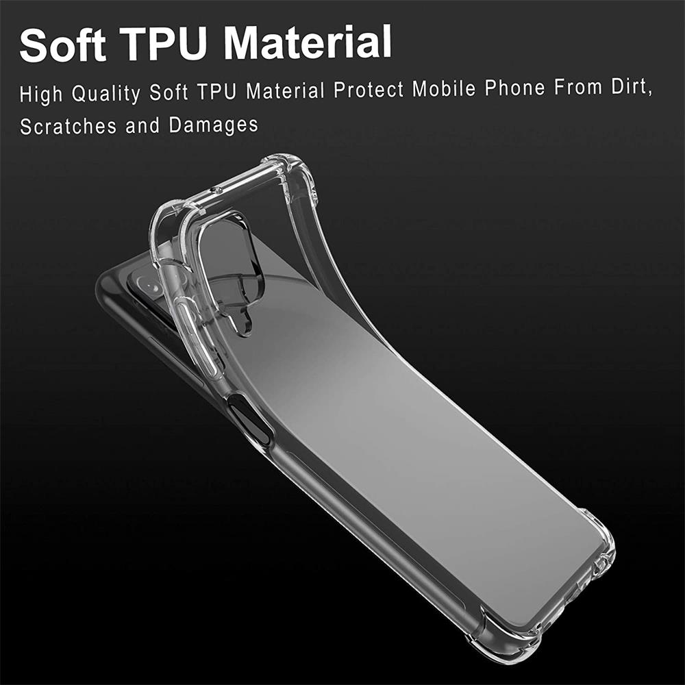 Rugged TPU für Samsung Galaxy A22 4G / M22 in Transparent