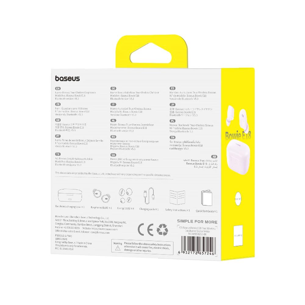 Kopfhörer Baseus Bowie E18 in Lila