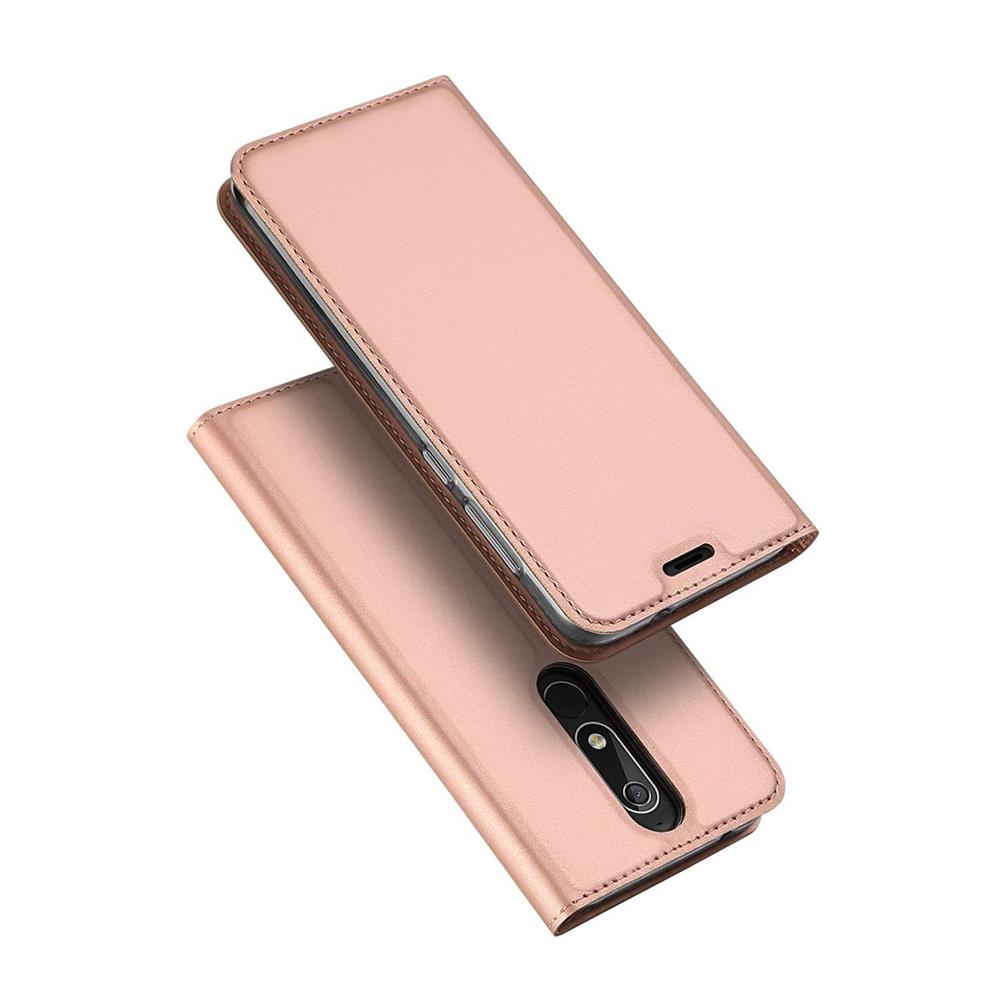 Electroplated Flip für Nokia 5.1 in Rosegold